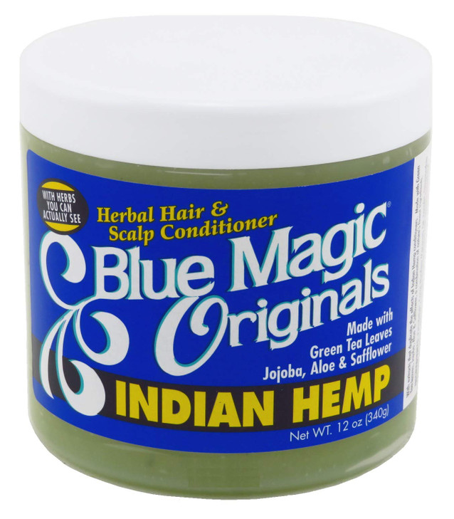 Blue Magic Organics Indian Hemp 12 Ounce Jar 354ml 3 Pack