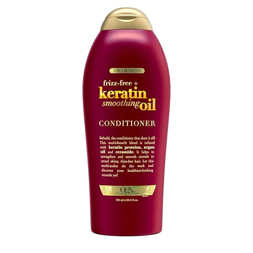 OGX FrizzFree Keratin Smoothing Oil Conditioner 254 fl oz