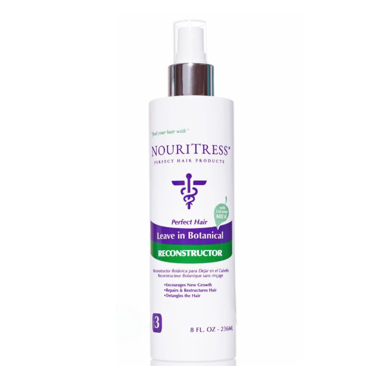 NouriTress LeaveIn Botanical Reconstructor LeaveIn Conditioner Moisturizing and Detangler Repair Damage Builds Strand St