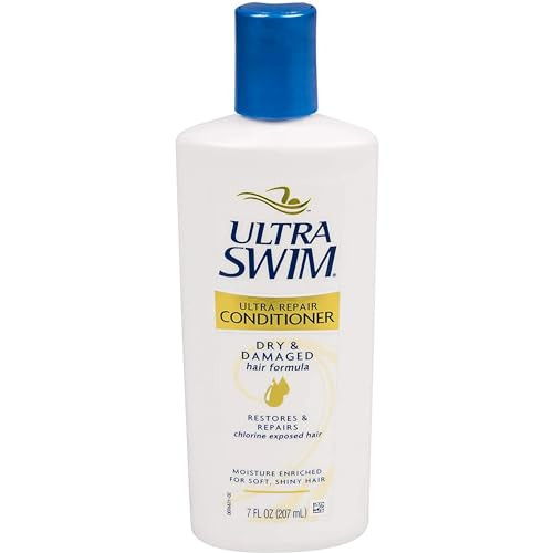 Ultra Swim Ultra Hydration Conditioner Dry Damaged Hair Formula Moisture Enriched ParabenFree 7 fl oz Pack of 3