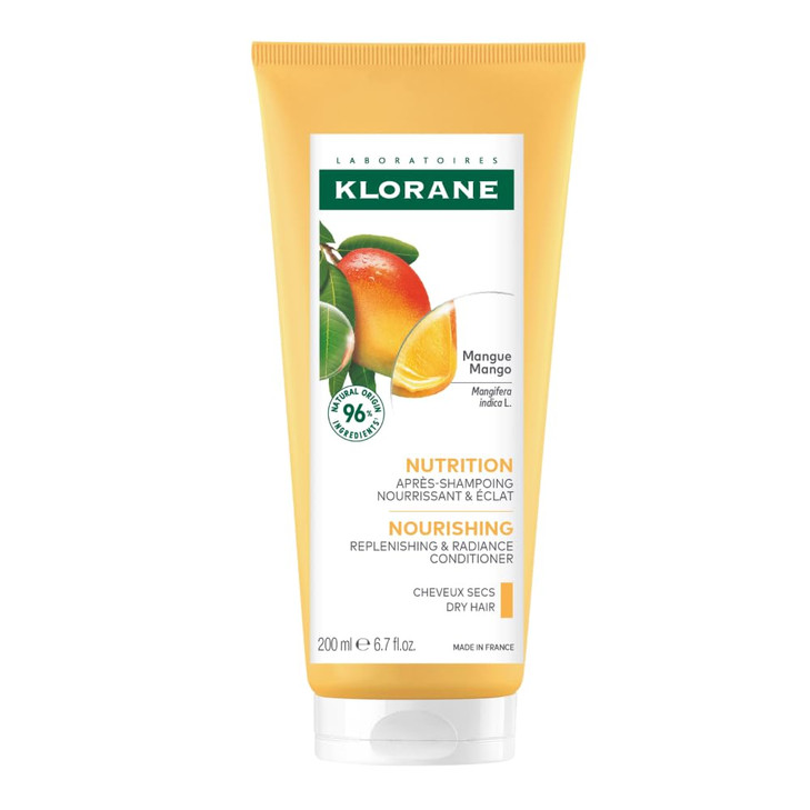 Klorane Nourishing Conditioner with Mango Butter Moisturize and Hydrate Dry Hair Paraben Silicone Sulfate Free 67 Ounce