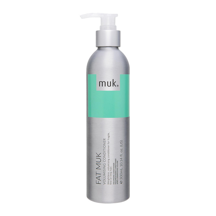 MUK Fat Volumising Conditioner for Fragile Fine Limp Hair Thickening and Volume Conditioner with Weightless Moisture for
