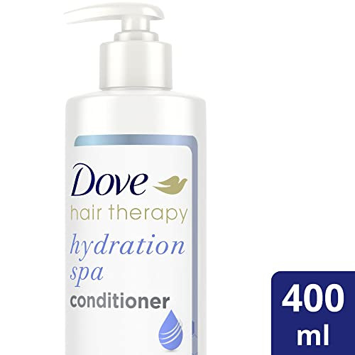 Dove Hair Therapy Conditioner for Dry Hair Hydration Spa Hair Conditioner with Hyaluronic Serum 135 fl oz