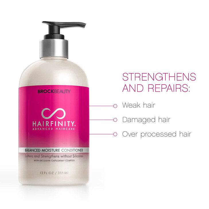 Hairfinity Balanced Moisture Conditioner 12 Ounce