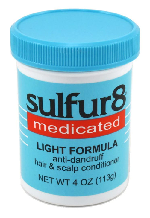 Sulfur8 Light Hair Scalp Conditioner 4 Ounce Jar 118ml 3 Pack