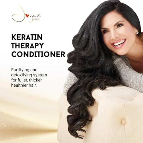 Miracle Elixir Collection Joyce Giraud Ultimate Hair Strength Keratin Therapy Conditioner with Cynatine Pure4 Oils 8 Oz