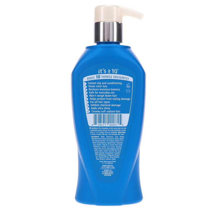 Potion 10 Miracle Repair Daily Conditioner by Its A 10 for Unisex 10 oz Conditioner