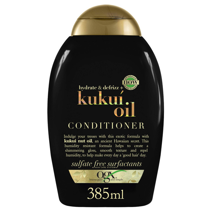 OGX Kukui Oil Conditioner Hydrate Defrizz 13 Ounces