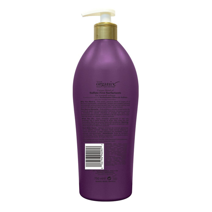 OGX Thick Full Biotin Collagen Conditioner Salon Size 254 Ounce Bottle w Pump Paraben Free Sulfate Free Sustainable Ingr