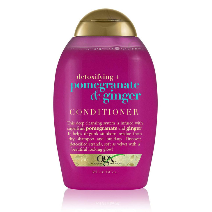 OGX Detoxifying Ginger Conditioner Pomegranate 13 Fl Oz