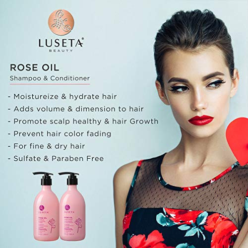 Luseta Rose Oil Conditioner for Fine and Dry Hair 338oz