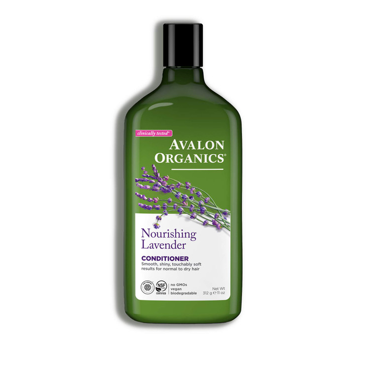 Avalon Organics Lavender Nourishing Conditioner 11 Ounce Bottle Pack of 2