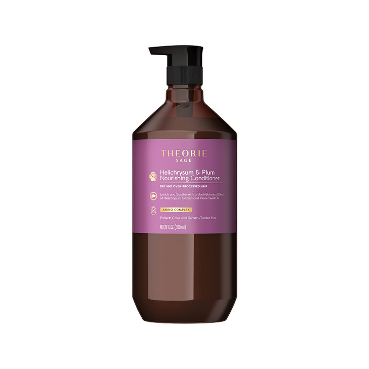 Theorie Helichrysum Plum Nourishing Conditioner For Dry Over Processed Hair 800mL