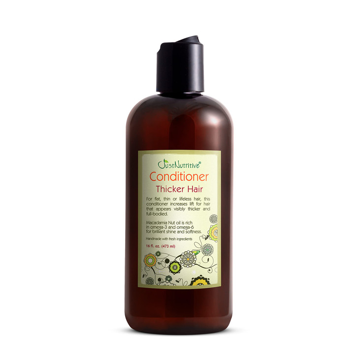 Just Nutritive Thicker Hair Conditioner Best Conditioner for Thicker Hair Leaves hair soft silky with a fuller looking a