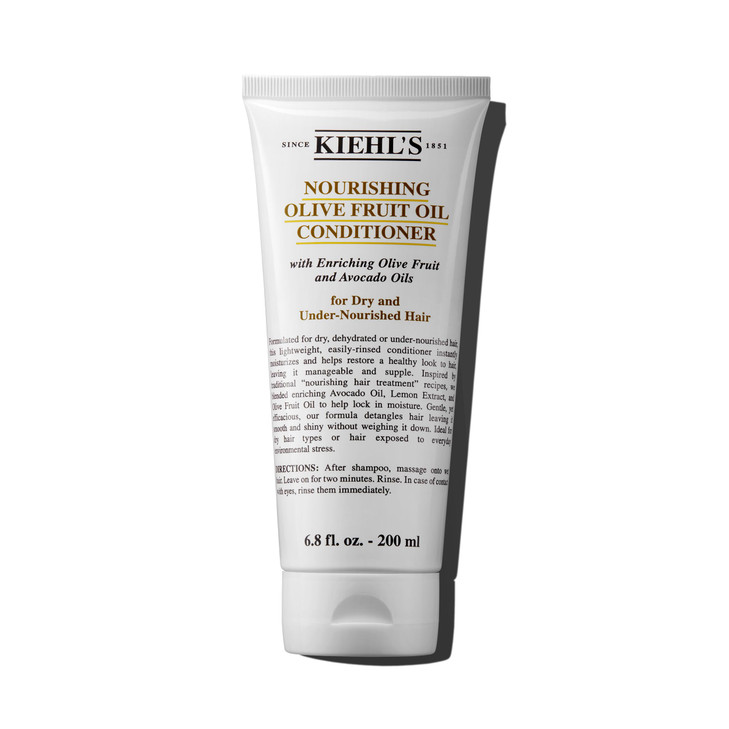 Kiehls Nourishing Olive Fruit Oil Conditioner Moisturizing Hair Conditioner for Dry Damaged Hair Promotes Shine Helps De