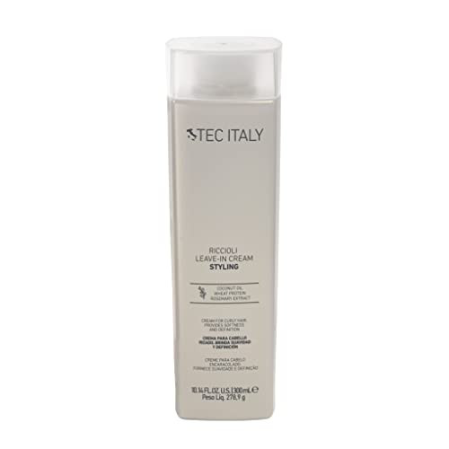 Tec Italy Riccioli Leave In Cream Curl Definition Enhancer Moisturizer 300ml