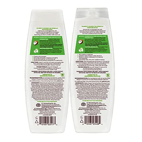 Palmers Coconut Oil Formula Conditioning Shampoo Repairing Conditioner