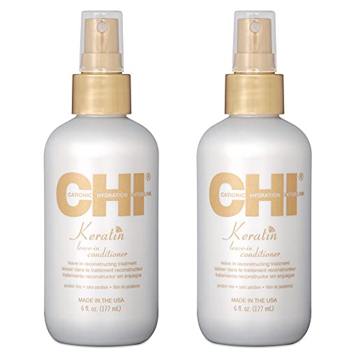 CHI Keratin Leavein Conditioner White 12 Oz Pack of 2