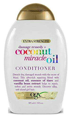 Ogx Conditioner Coconut Miracle Oil 13 Ounce XStrength 385ml 2 Pack
