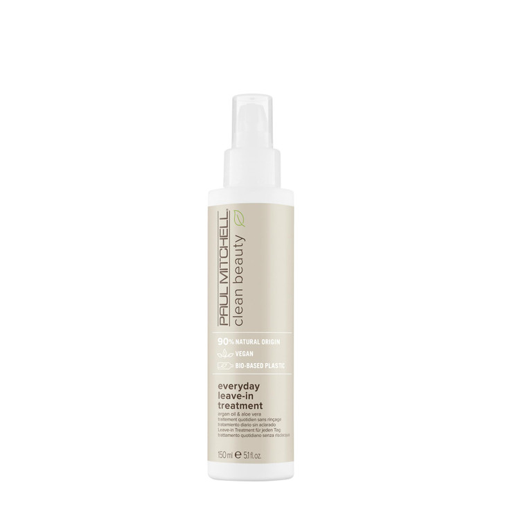 Paul Mitchell Clean Beauty Everyday LeaveIn Treatment LeaveIn Conditioner Delivers Hydration For All Hair Types 51 fl oz