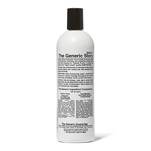 Generic Value Products Tea Tree Oil Conditioner Helps Prevent Moisture Loss Increases Body and Volume Ideal for Daily Ma
