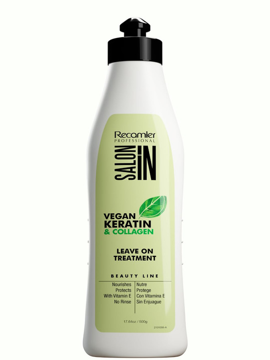 RECAMIER PROFESSIONAL SALON IN Vegan Keratin Collagen Hair Leave On Treatment 176oz