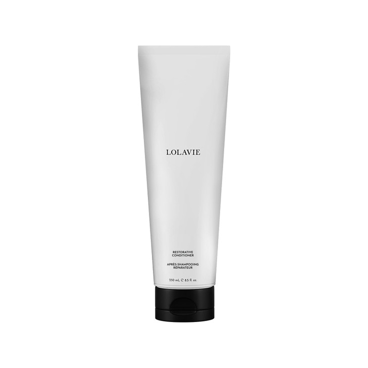 LolaVie Restorative Conditioner 85 oz Hydrates Strengthens Fights Frizz for 12x Softer Smoother Hair Color Safe All Hair