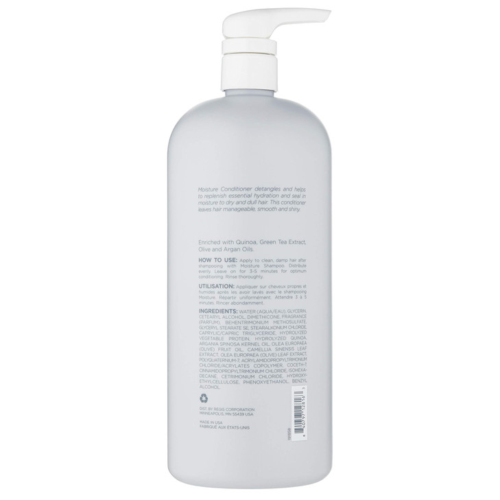Moisture Conditioner Regis DESIGNLINE Sulfate Free Formula Gently Moisturizes and Cleanses Hair to Keep Hair Color Safe