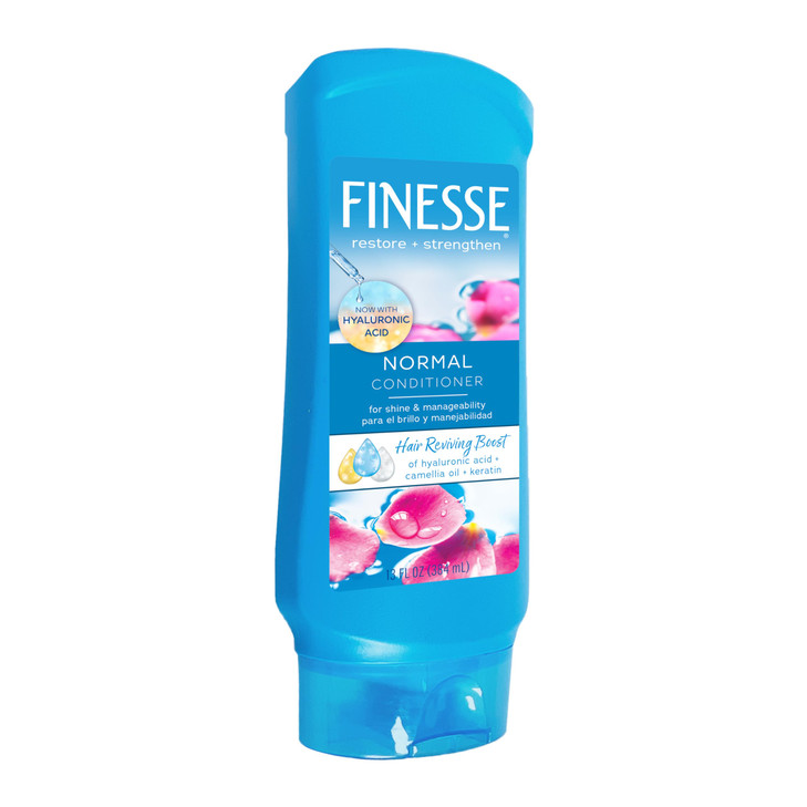 FINESSE Restore Strengthen Normal Conditioner 13 oz Pack of 6 Enhance Hairs Shine Manageability