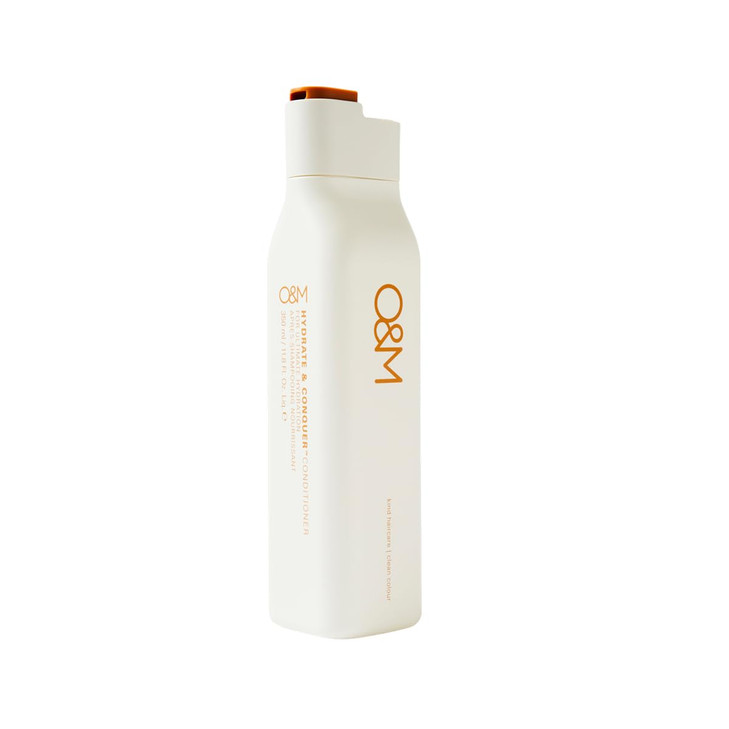 OM Hydrate Conquer Conditioner Deep Moisturizing Dry Damaged Hair Conditioner Organic Coconut Oil Vitamin C Amino Acids