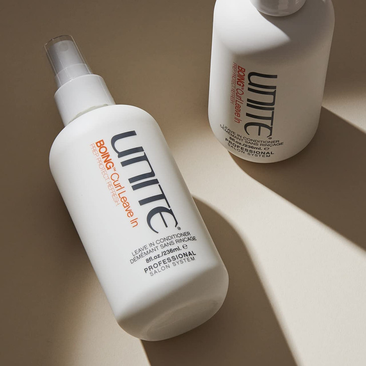 UNITE Hair BOING Curl LeaveIn Lightweight Detangling LeaveIn Conditioner for Curly Hair Strengthens Hydrates and Protect
