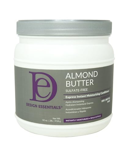 Design Essentials Almond Butter Express Instant Moisturizing Conditioner For Hydrating and Moisturizing Dry Brittle Hair