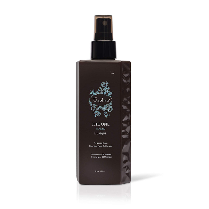 Saphira Leave On Hair Mask for All Hair Types Detangles and Controls Frizz Heat and Color Protectant SulfateFree Paraben