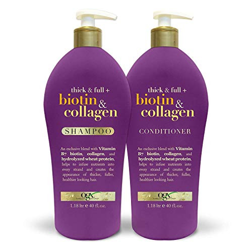 OGX Thick Full Biotin Collagen Shampoo 40 FL OZ