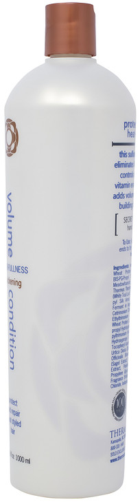Thermafuse Volume Condition 338 oz Body Building Volumizing Repairing Weightless Nourishing Conditioner That Seals Incre