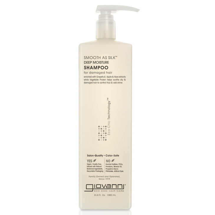 Giovanni Smooth As Silk Deep Moisture Shampoo 338 Fluid Ounce
