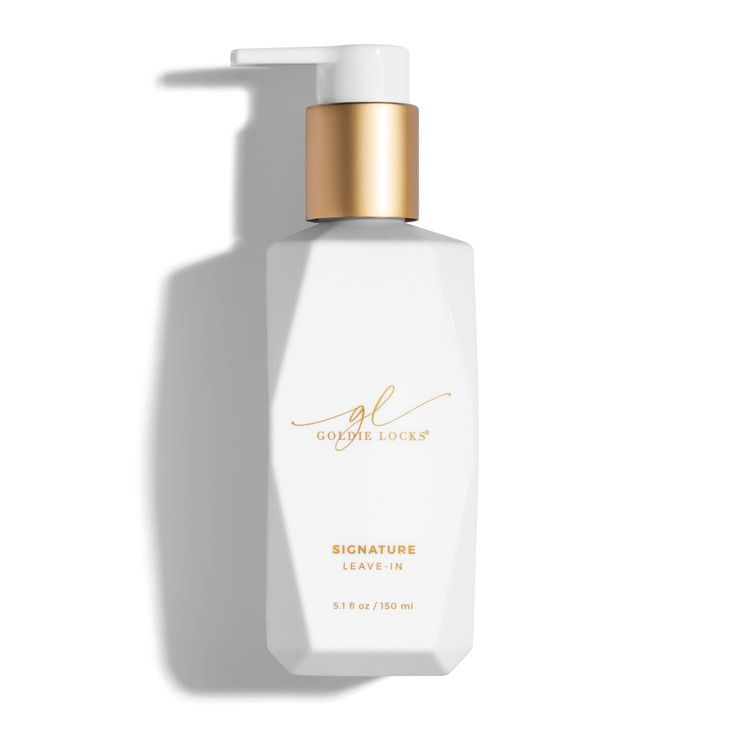 Goldie Locks Signature LeaveIn Conditioner Moisturizes and Controls Frizz Lightweight Daily Hydration Safe for Extension