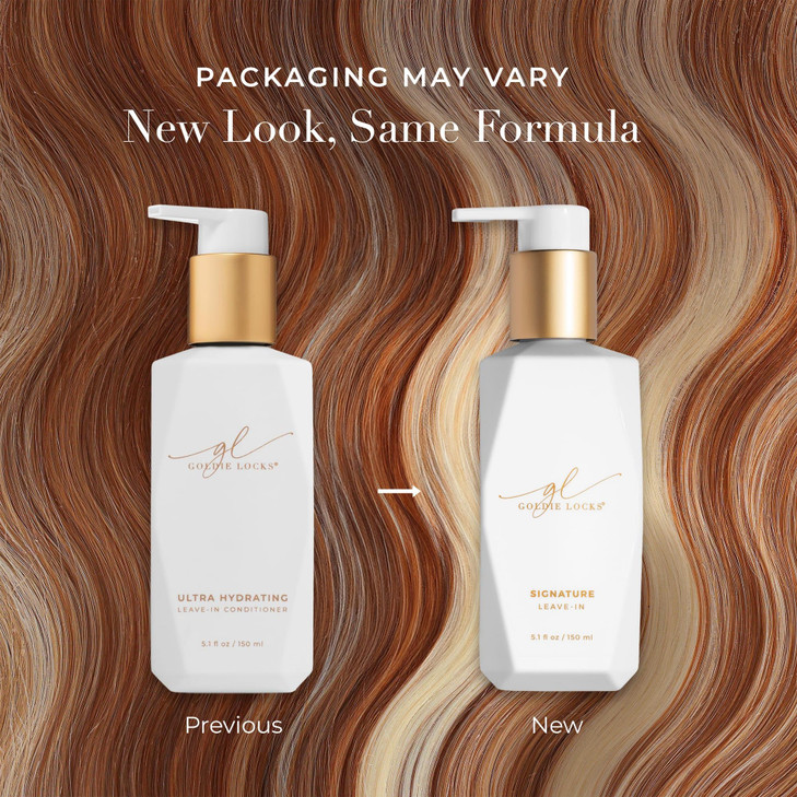 Goldie Locks Signature LeaveIn Conditioner Moisturizes and Controls Frizz Lightweight Daily Hydration Safe for Extension