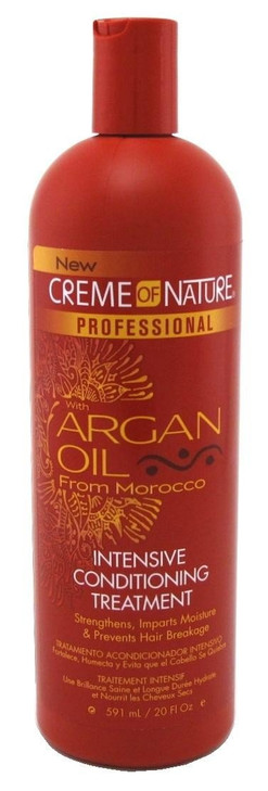 Creme Of Nature Argan Oil Conditioner Pro Treatment20 Ounce 591ml 3 Pack