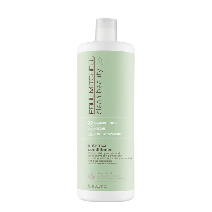 Paul Mitchell Clean Beauty AntiFrizz Conditioner UltraRich Formula Improves Elasticity For Textured FrizzProne Hair 338