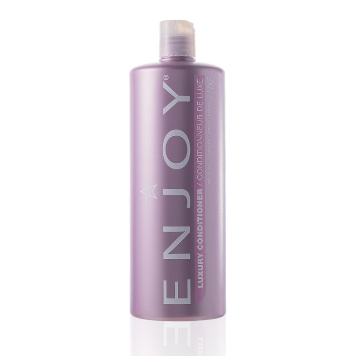 Enjoy Luxury Conditioner Eliminates Frizz Cleansing Moisturizing Smoothing Sulfate Free For Thick Coarse or Curly Hair 3