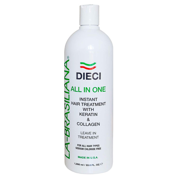 LaBrasiliana Dieci AllInOne Instant Hair Treatment 338 floz