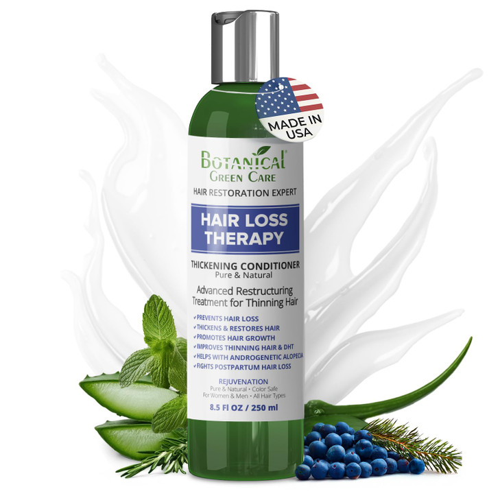 Botanical Green Care Thickening Volumizing Conditioner for Thinning Hair Hair Growth Conditioner Hair Strengthening Colo