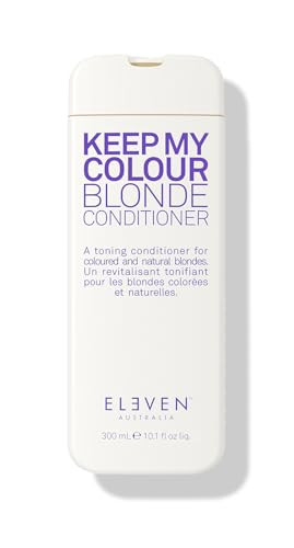 ELEVEN AUSTRALIA Keep My Colour Blonde Conditioner Purple Conditioner for Blonde Silver Hair Color Protecting Toning Neu