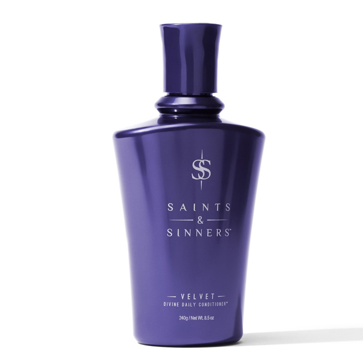 Saints Sinners Velvet Divine Daily Conditioner for Dry MoistureStarved Damaged Hair Repair Strengthen Detangle Eliminate