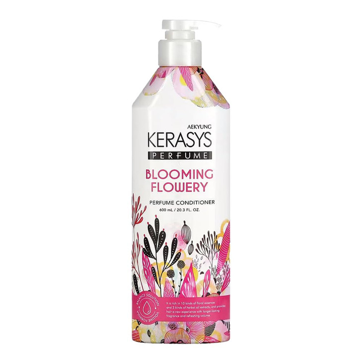 Kerasys Perfume Blooming Flowery 203 fl oz 600 ml Conditioner 1Pack