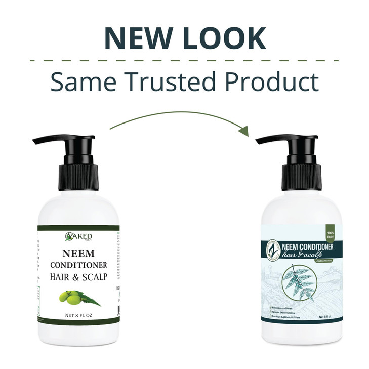 Zatural Neem Scalp Hair Conditioner Deep Conditioning Formula with Botanical Extracts Supports Hair Softness Shine and M
