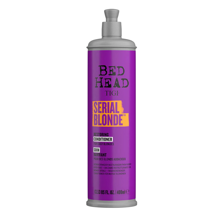 TIGI Bed Head Serial Blonde Restoring Conditioner for Damaged Blonde Hair Hydrolyzed Keratin 1353 fl oz