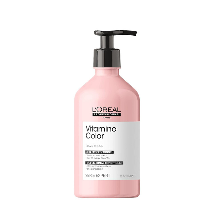 LOral Professionnel Paris Vitamino Color Conditioner Protects Preserves Hair Color Ehances Shine Vibrancy and Moisturize