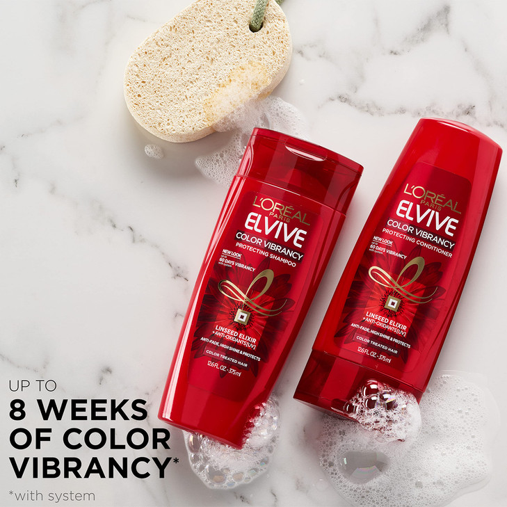 LOral Paris Elvive Color Vibrancy Protecting Conditioner 126 fl oz Packaging May Vary